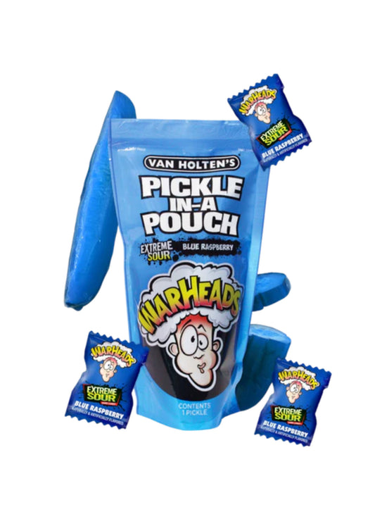 WARHEADS pickle(blue raspberry)