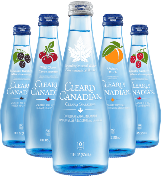 Clearly Canadian sparkling water